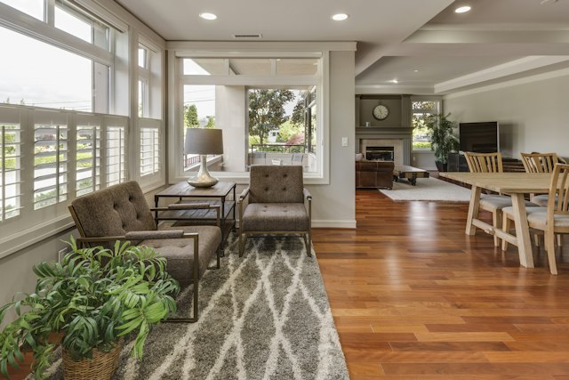 Sunlit premium living room